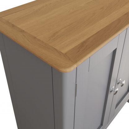 Taberno Compact Sideboard - Grey - Image 7