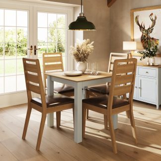 Taberno Square Dining Table - Linen