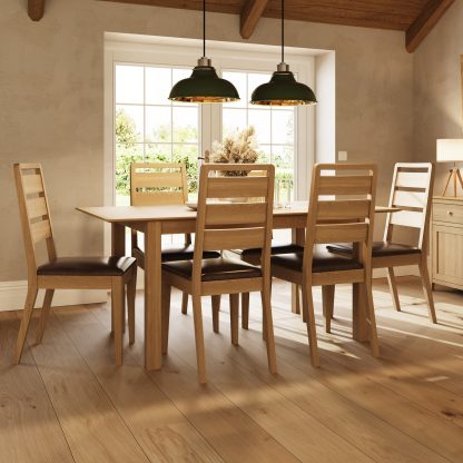 Taberno Extending Dining Table - Oak - Image 2