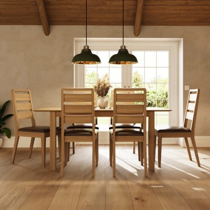 Taberno Extending Dining Table - Oak - Image 3