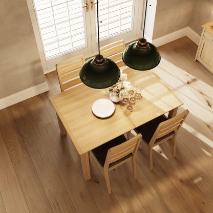 Taberno Extending Dining Table - Oak - Image 4
