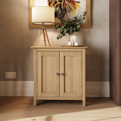 Taberno Compact Sideboard - Oak - Image 2