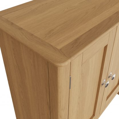 Taberno Compact Sideboard - Oak - Image 8