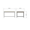 Taberno Coffee Table - Grey - Image 8