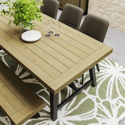 Lowry 2.0M Fixed Top Dining Table - Image 2