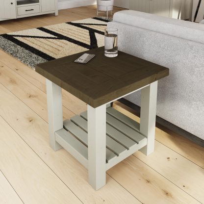 Purbeck Truffle Lamp Table - Image 2