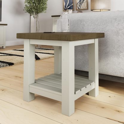 Purbeck Truffle Lamp Table - Image 4
