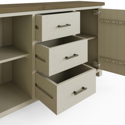 Purbeck Truffle Large Sideboard - Image 8