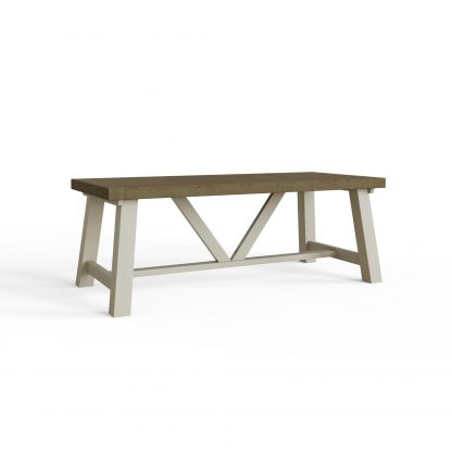 Purbeck 2m Fixed Top Dining Table - Image 5