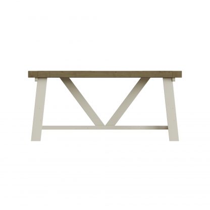 Purbeck 1.6m Fixed Top Dining Table - Image 6