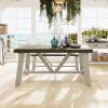 Purbeck 1.6m Fixed Top Dining Table - Image 3