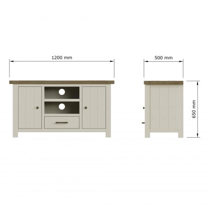 Purbeck Truffle TV Unit - Image 9