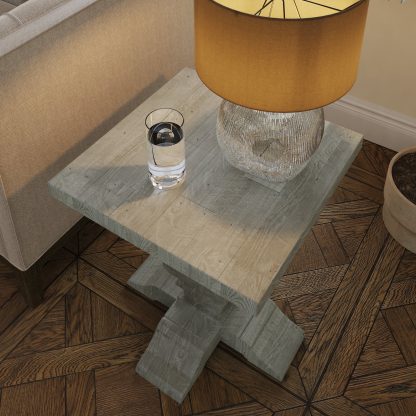 Bowood Lamp Table top view