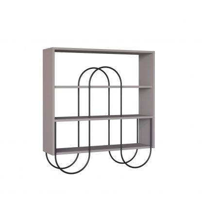 Decortie Norfolk Console Sideboard Display Unit Mocha Grey - Image 3