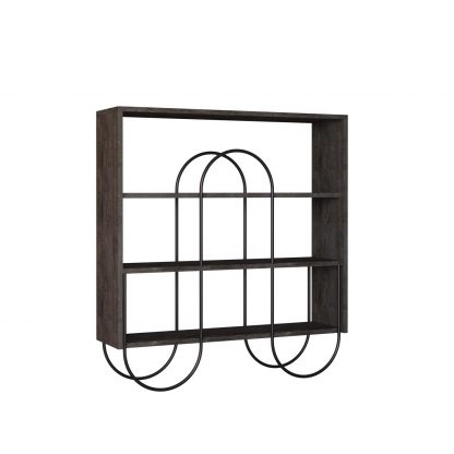 Decortie Norfolk Console Sideboard Display Unit Dark Coffee - Image 2