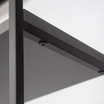 Decortie Pal Modern Bookcase Display Unit Anthracite Grey Tall 178cm - Image 9