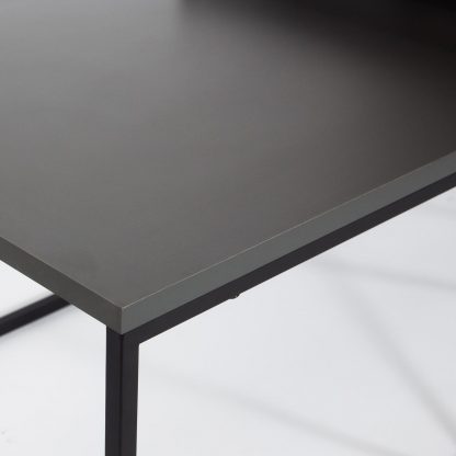 Decortie Pal Modern Coffee Table Anthracite Grey - Image 7