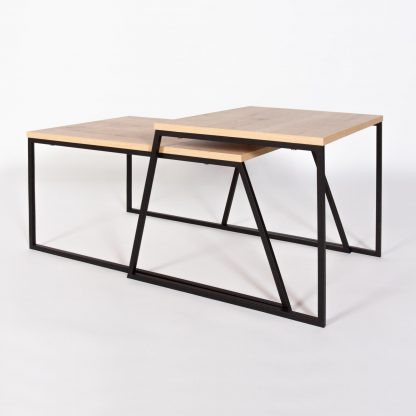 Decortie Pal Modern Coffee Table Oak - Image 4