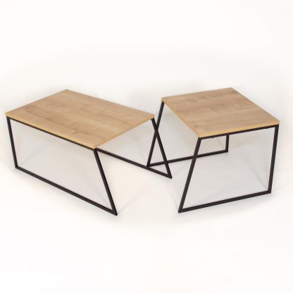 Decortie Pal Modern Coffee Table Oak - Image 6