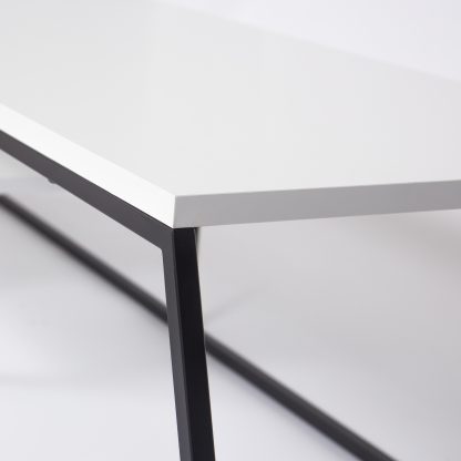 Pal Modern TV Unit Multimedia Centre Stand With Storage White 163cm - Image 6
