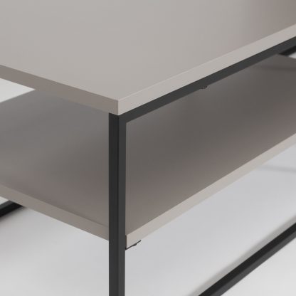Pal Modern TV Unit Multimedia Centre Stand With Storage Mocha Grey 163cm - Image 8