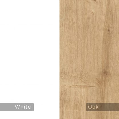 Kanta Modern Coffee Table White/Oak - Image 6