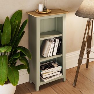 TABERNO 3 TIER BOOKCASE - SAGE GREEN