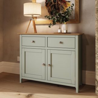 TABERNO 2 DOOR 2 DRAWER SIDEBOARD - SAGE GREEN