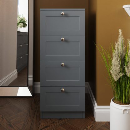 Artus 4 Drawer Chest Of Drawers - Matt Grey