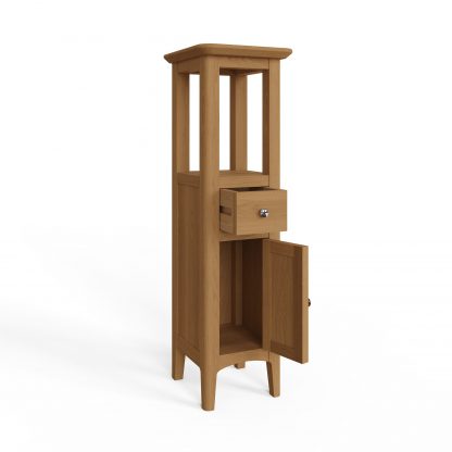 Hudson Solid Ash Assembled Tower Cabinet - Image 5