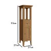 Hudson Solid Ash Assembled Tower Cabinet - Image 2