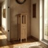 Hudson Solid Ash Assembled Tower Cabinet
