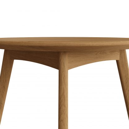 Hudson Solid Ash Round Coffee Table - Image 5