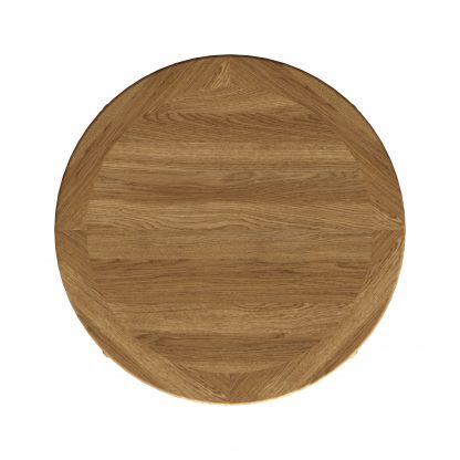 Hudson Solid Ash Round Coffee Table - Image 7