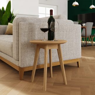 Hudson Solid Ash Round Wine Table
