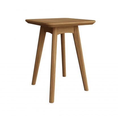 Hudson Solid Ash Square Wine Table - Image 3