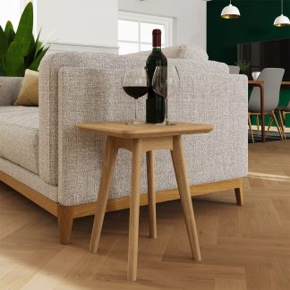 Hudson Solid Ash Square Wine Table