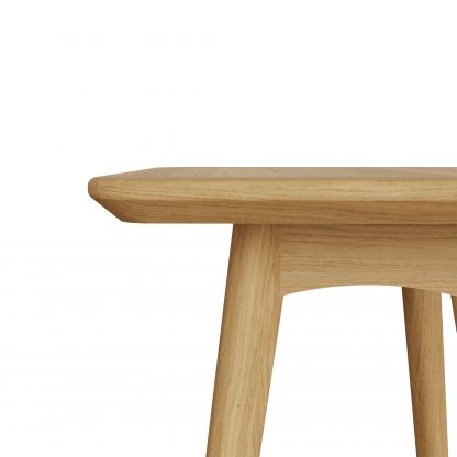 Hudson Solid Ash Square Wine Table - Image 6