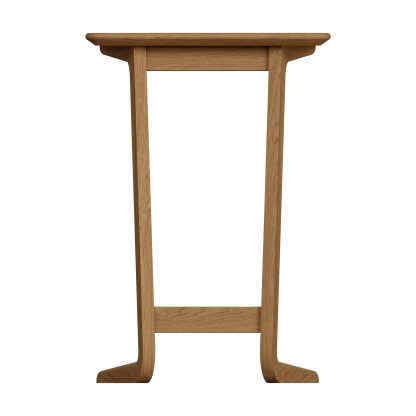 Hudson Solid Ash Angled Sofa Tablet Table - Image 4