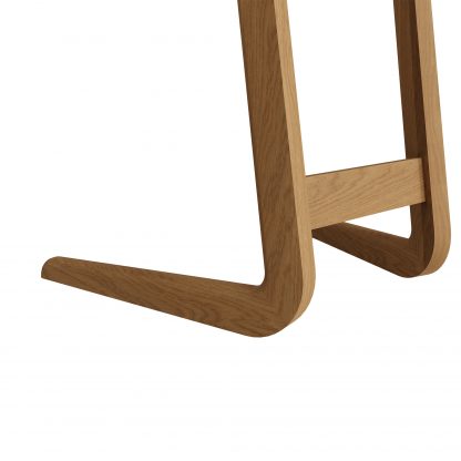 Hudson Solid Ash Angled Sofa Tablet Table - Image 5