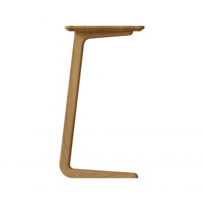 Hudson Solid Ash Angled Sofa Tablet Table - Image 7