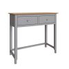 Taberno 2 Drawer Dressing Table Dove Grey - Image 7