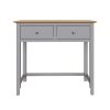 Taberno 2 Drawer Dressing Table Dove Grey - Image 6