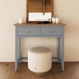 Taberno 2 Drawer Dressing Table Dove Grey