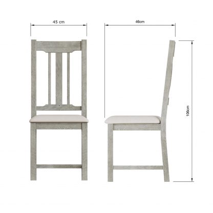 Bowood Reclaimed Pine 2m (6ft6) Dining Table + 6 Chairs - Image 3