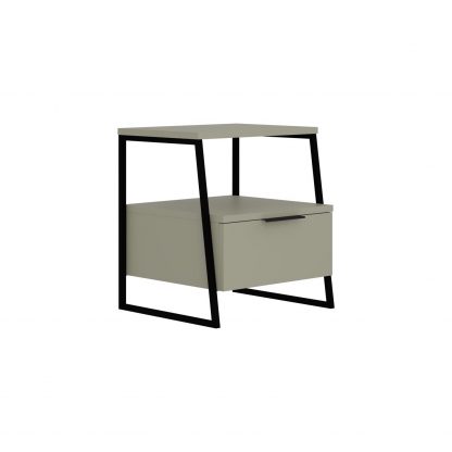Decortie Pal Modern Nightstand Ash Green - Image 3
