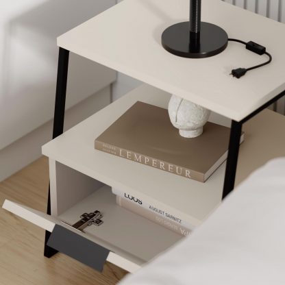 Decortie Pal Modern Nightstand Sandstone - Image 6