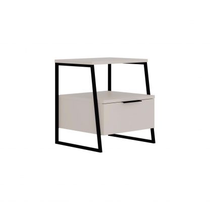 Decortie Pal Modern Nightstand Sandstone - Image 3