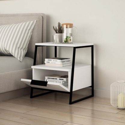 Pal Modern Nightstand White - Image 4