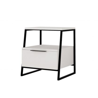 Pal Modern Nightstand White - Image 3